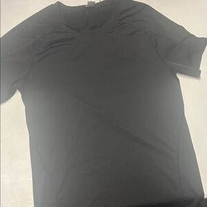 Men's Black Crew Neck Short Sleeve Tee